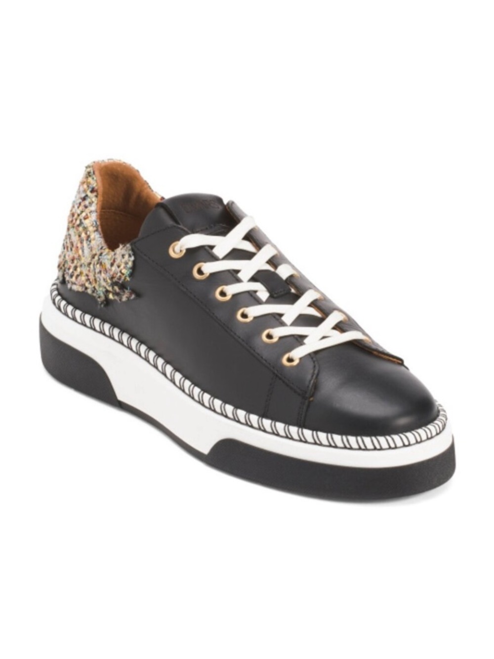 DWRS label leather sneakers